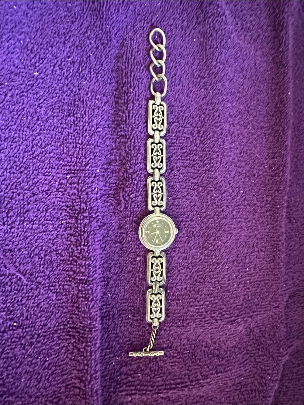 Brighton Silver Filigree Bracelet Watch